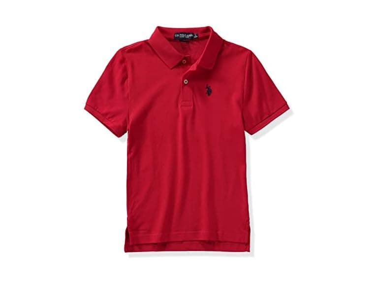 U.s. Polo Assn. Boys (10-12) Classic Short Shirt - Image 1