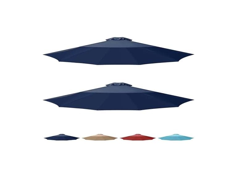 Simple Deluxe 2 Pack 9' Patio Umbrella Replacement