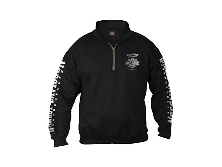 Harley-Davidson Men (XL) Lightning Zip Sweatshirt - Image 1