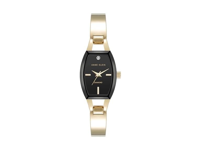 Anne Klein Women's Genuine Diamond Dial Bangle Watch (Open Box) - Image 1