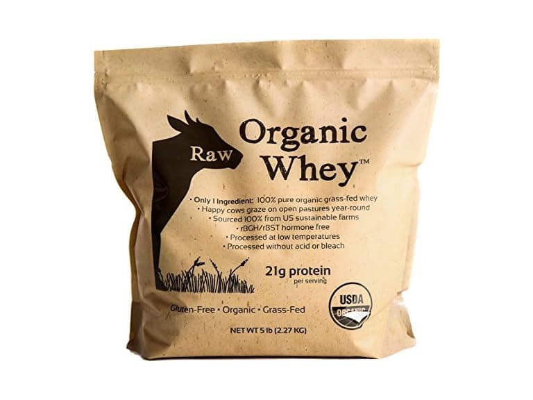 Raw Organic Whey, Unflavored, 5LB - Image 1