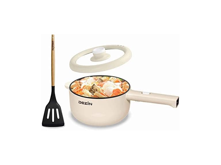Beige 2L Non-Stick Sauté Pan - Image 1