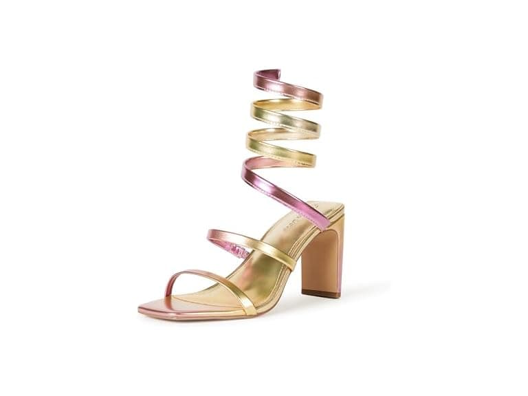 The Drop Women's Aimee Spiral Heeled Sandal (7) - Image 1