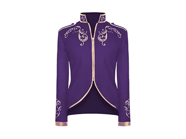 Voreing Men (XXL) Prince Coats Drummer Punk Jacket - Image 1