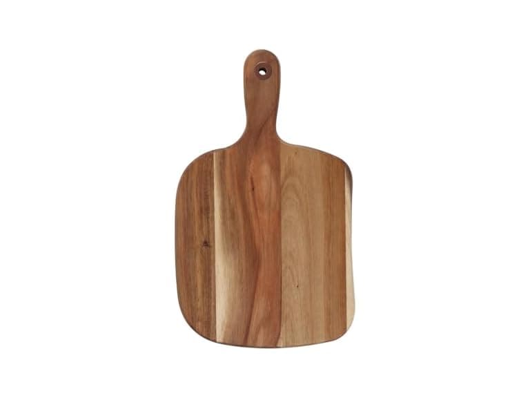 Dexas Premium Acacia Wood Paddle Board with Copper Grommet - Image 1