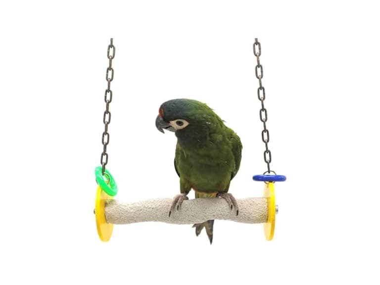Sweet Feet and Beak Roll Bird Swing - Pumice - Image 1