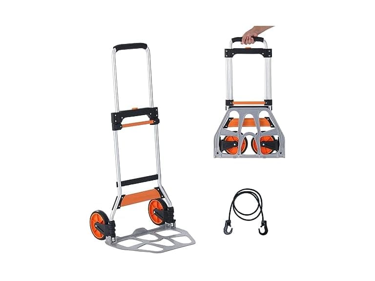Folding Hand Truck, 275 lbs Load Capacity - Image 1
