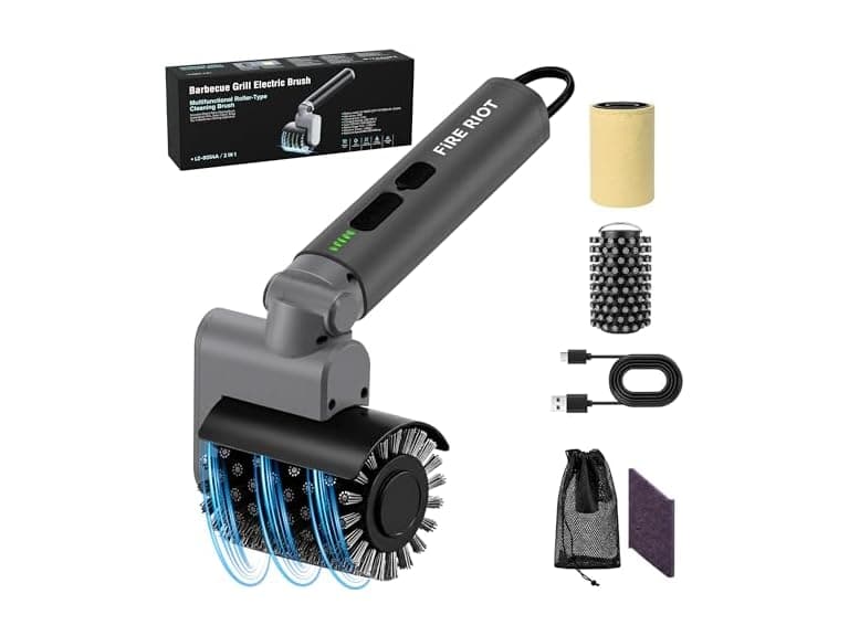 FIRERIOT Electric Grill Brush for Outdoor Grill - Image 1