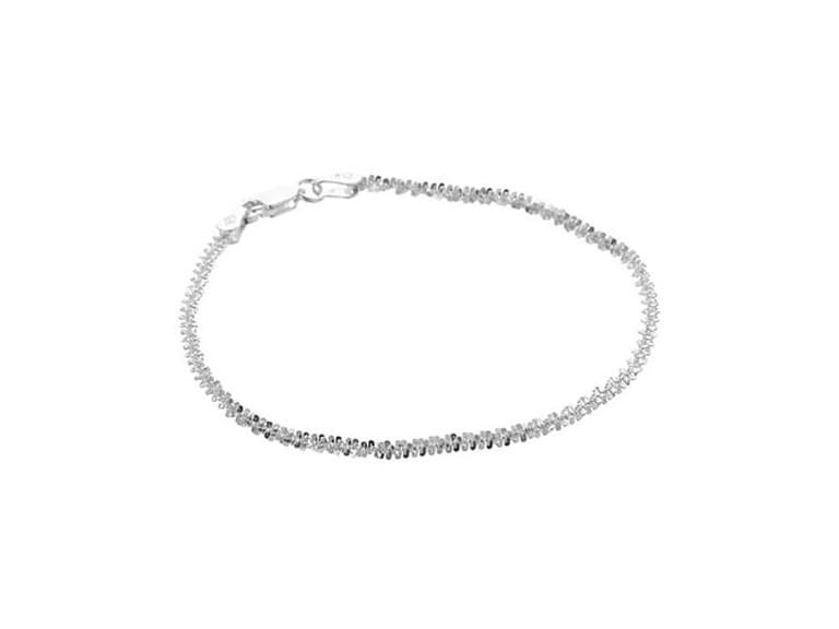 14K White Gold Roc Chain Bracelet - Image 1