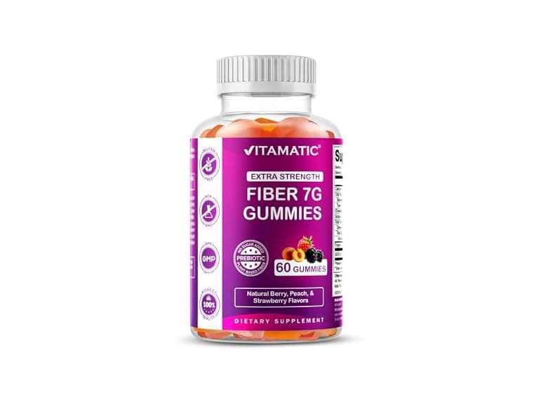 Vitamatic Vitamatic Fiber Gummies 60ct - Image 1