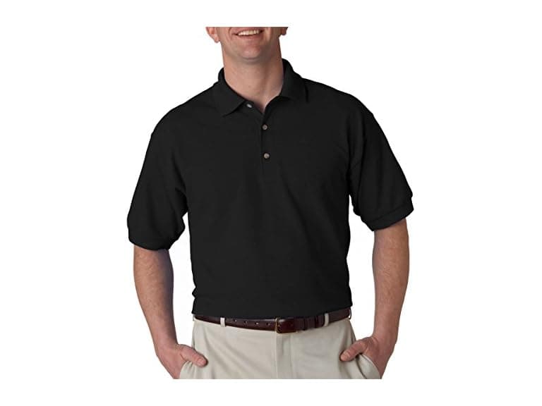 Gildan Men (L) Ultra Cotton Pique Polo Shirt - Image 1