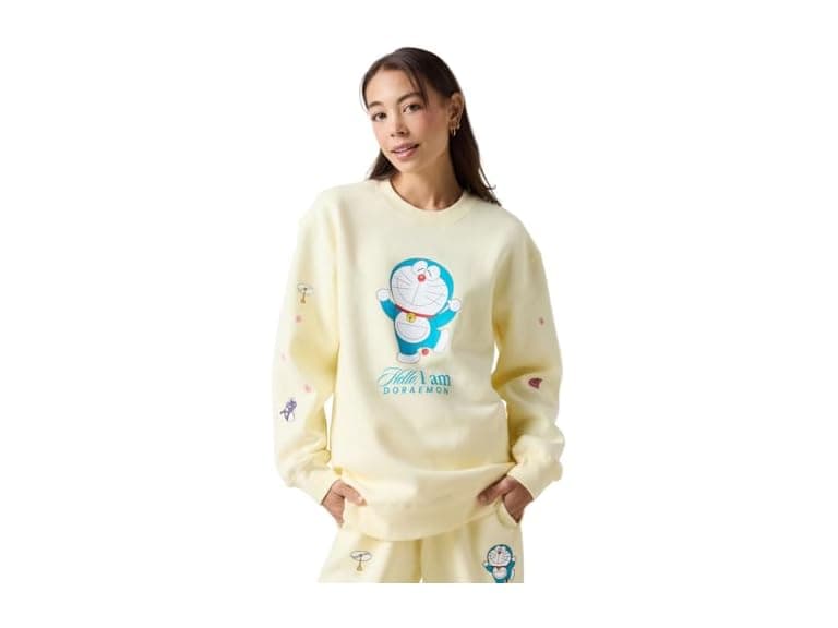 Samii Ryan Women Doraemon Gadgets Crewneck - Image 1
