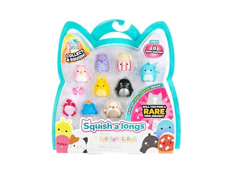 Squish-a-longs Mini-Squish 8-Pack (Wave 3, Style 2) - Image 1