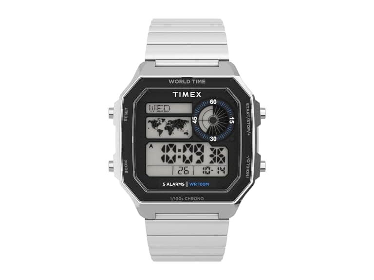 Timex Men World Time Digital 40mm Watch - Image 1