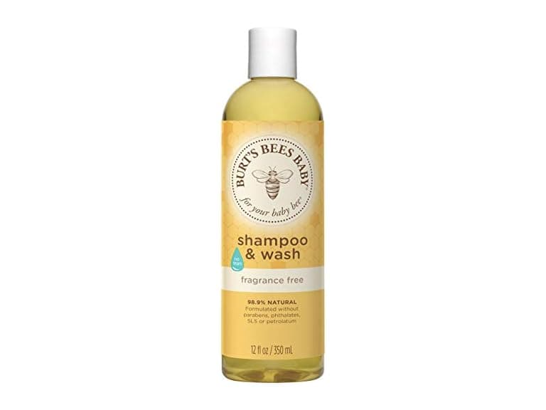 Burt's Bees Baby Shampoo & Wash 12oz - Image 1