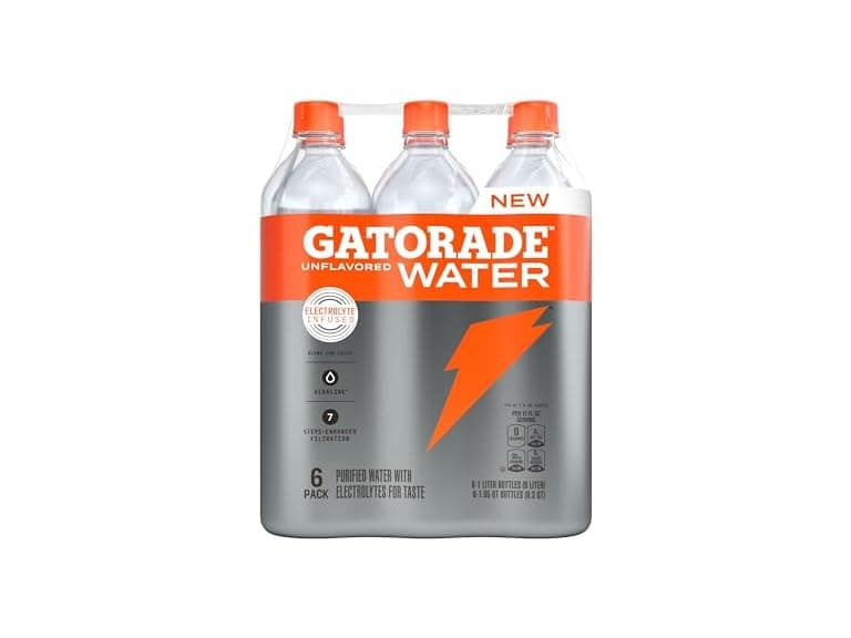 Gatorade Water 1L (6pk) - Image 1