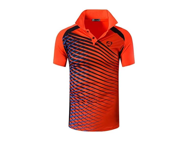 Jeansian Men (XL) Short Sleeve Sport Polo Tee Tops - Image 1