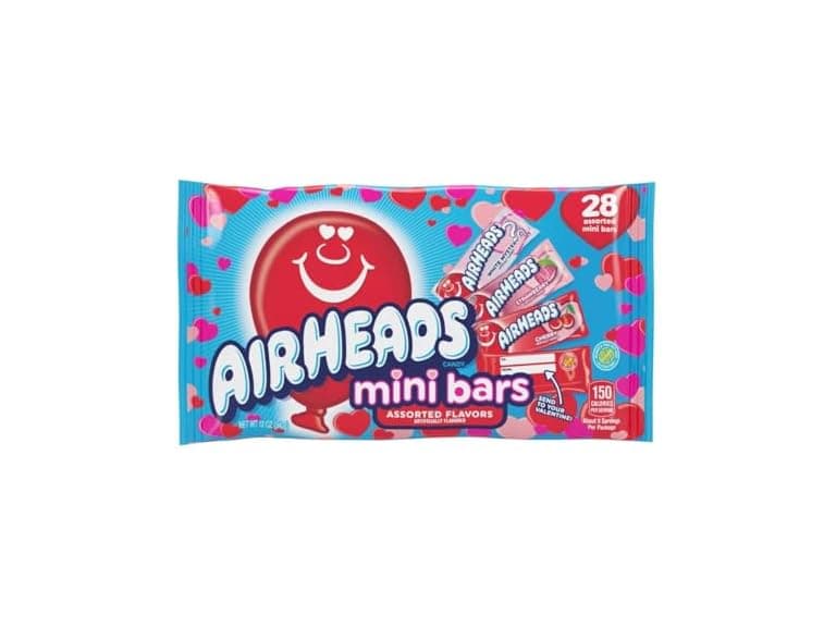Airheads Valentine's Mini Bars 28ct - Image 1