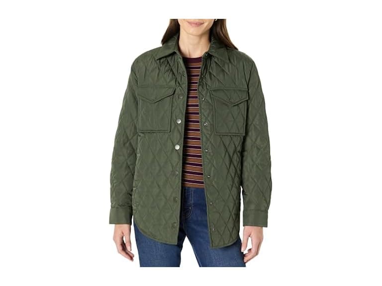 Amazon Essentials Women (L) Jacket Dark Olive - Image 1