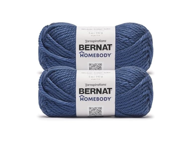 Bernat Homebody Rocky Mountain Blue Yarn - Image 1