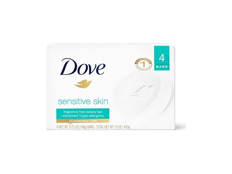Dove Beauty Bar 4 Bars - Image 1