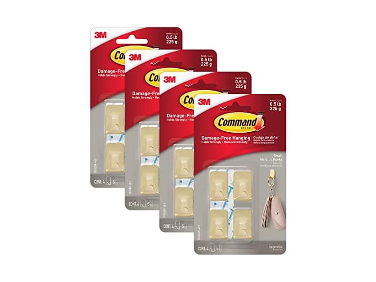 Command 17032BR-4ES Metallic Hooks - Image 1
