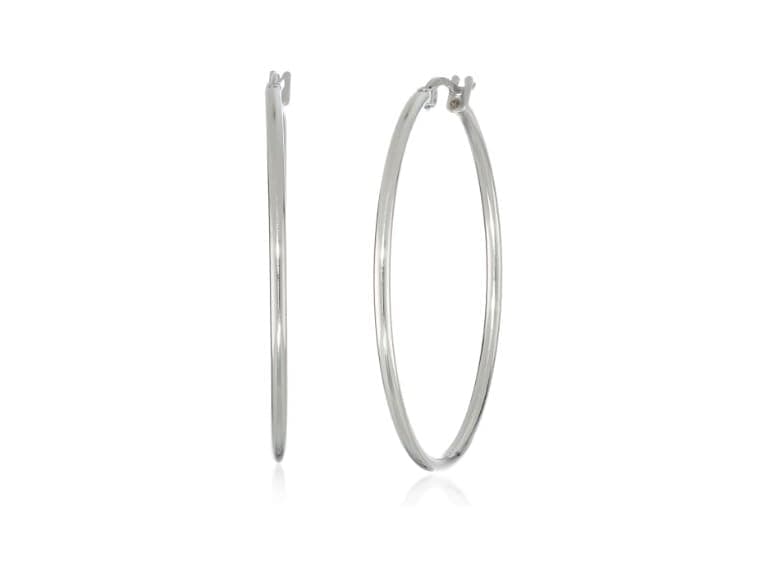 Amazon Essentials Women 41mm Stainless Earrings - Image 1