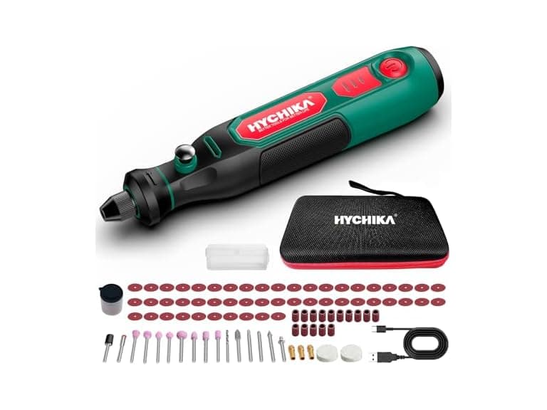 HYCHIKA Mini Cordless Rotary Tool Kit - 89PCS - Image 1