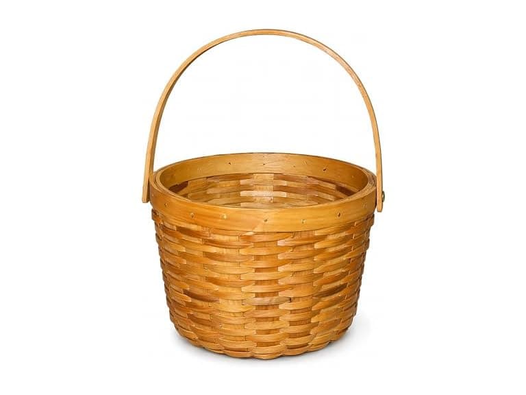 Vintiquewise Small Apple Picking Basket with Handle - Image 1