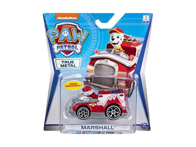 Marshall's EMT Truck Paw Patrol Diecast Car 1:55 Scale - Image 1