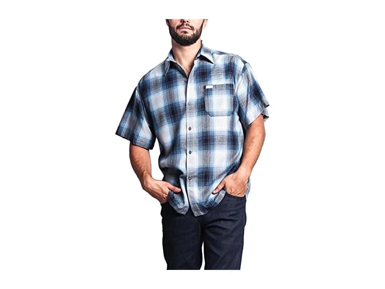G-Style USA Men (XL) Western Casual Sleeve Shirt - Image 1