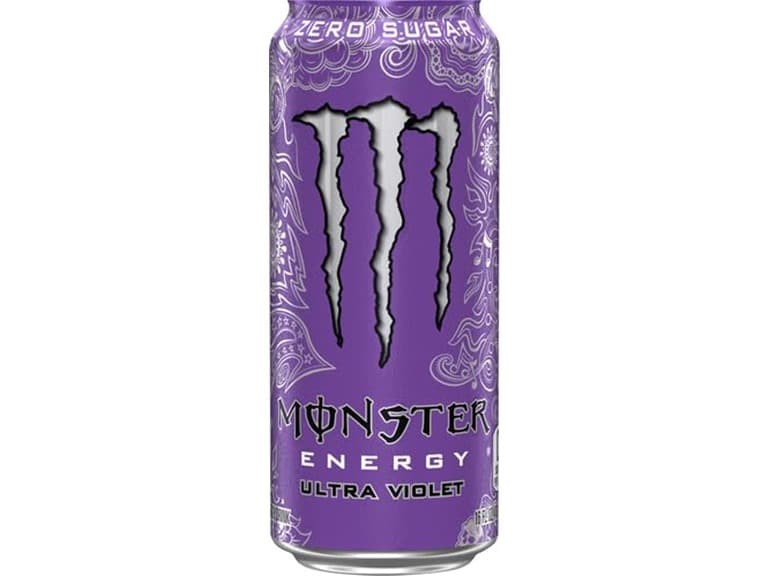 1CT Monster Energy Ultra Violet, 16oz - Image 1