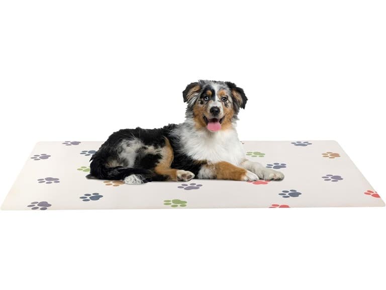 PETMAKER Dog Mat for Food and Water, Crate Pad - Image 1
