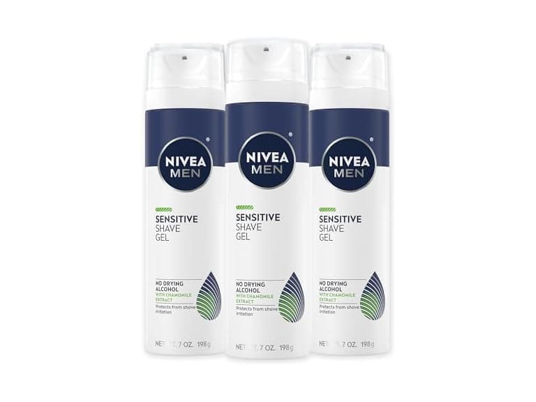 NIVEA MEN Sensitive Shave Gel with Vitam - Image 1