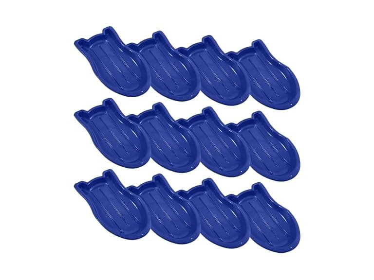 Superio Toboggan Snow Sled 37" Plastic Sled 12 Pack - Image 1