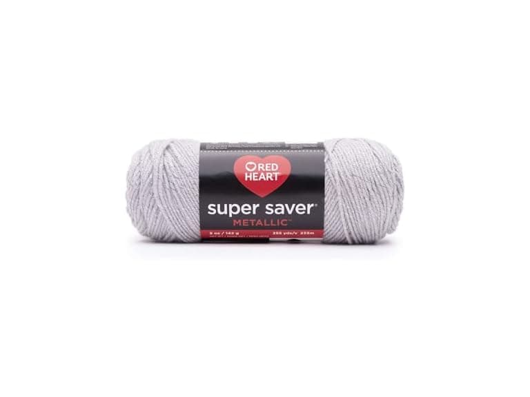 Red Heart Super Saver Metallic Yarn - Image 1