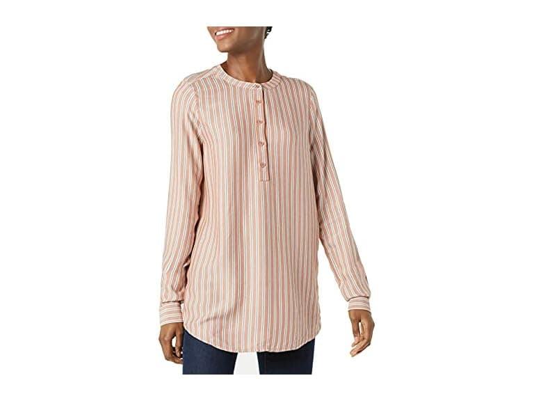 Amazon Essentials Women Long-Sleeve Woven Shirt - Image 1