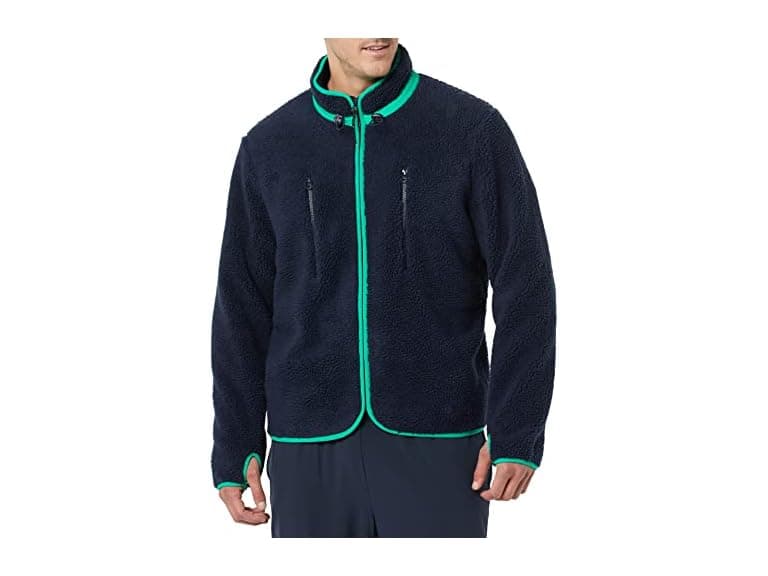 Amazon Essentials Men Teddy Fleece Full-Zip Jacket - Image 1