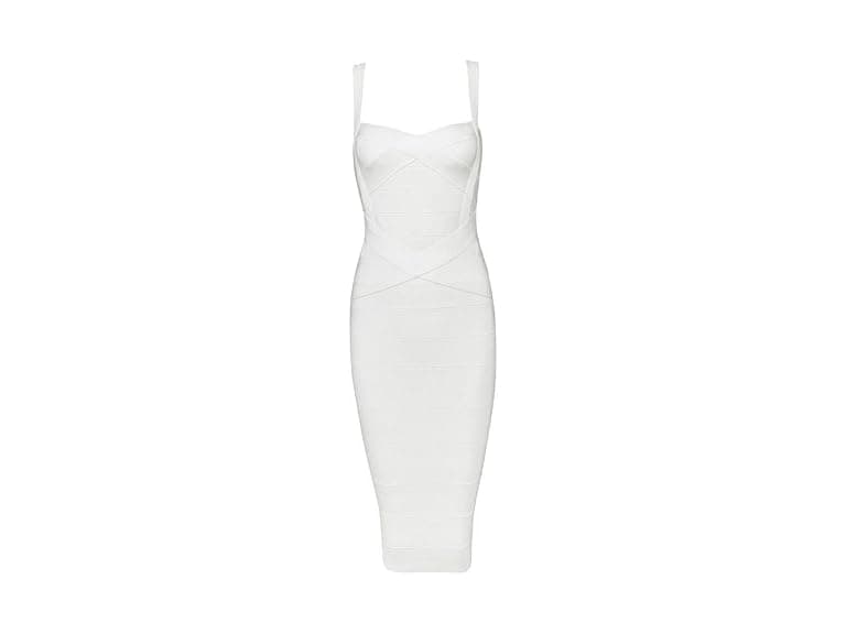Whoinshop Women (XS) Rayon Strap Celebrity Dress - Image 1