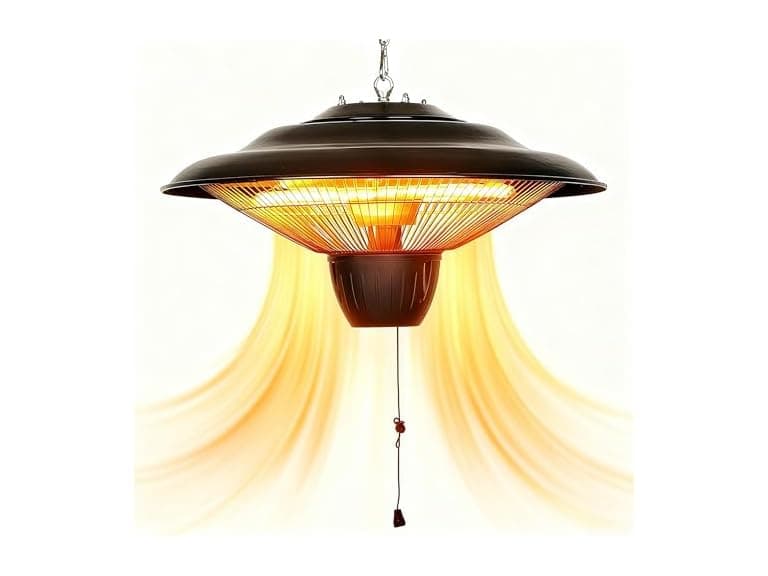VEVOR Hanging Patio Heater, 1500W - Image 1