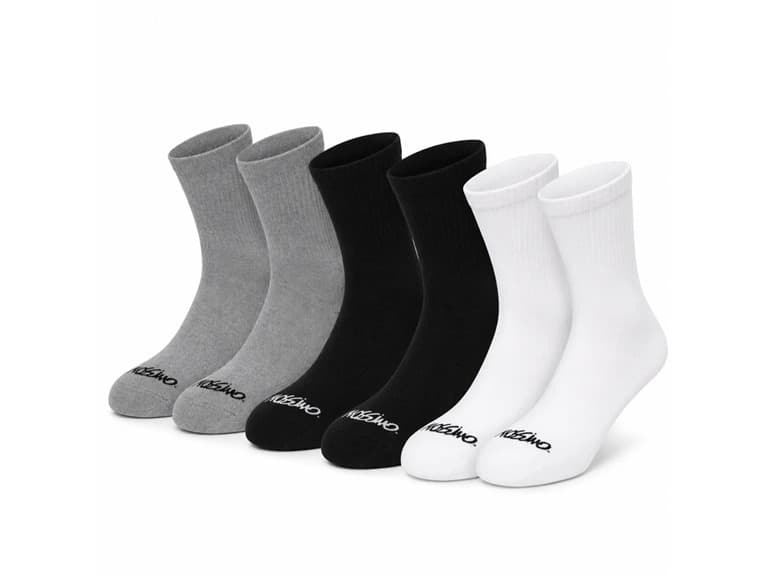 Mossimo Mens Crew Socks 6-Pair Pack - Image 1
