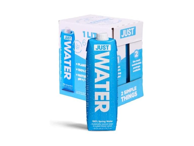 (6 Pk) JUST Water - 100% Spring Water - Image 1