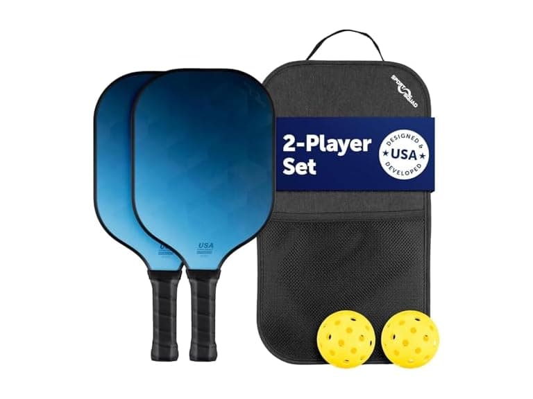 Sport Squad Pickleball Paddle Set with Bag - Image 1