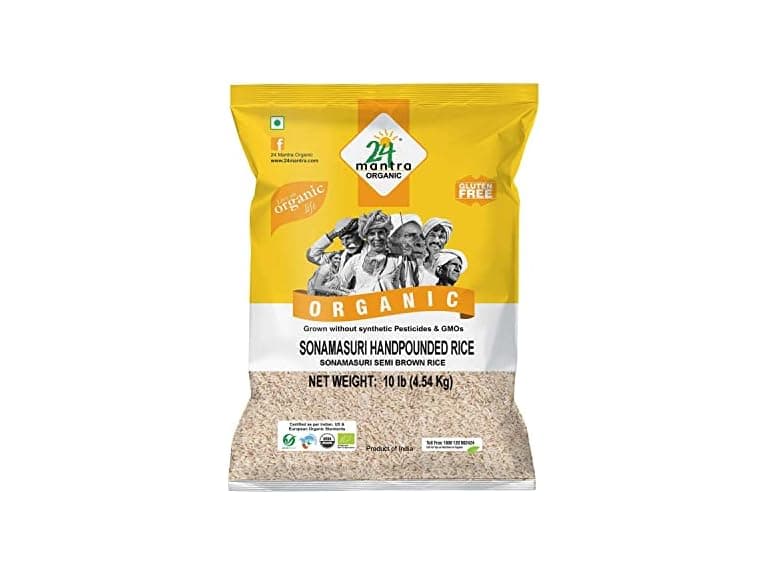 24 Mantra Organic Sonamasuri Handpounded - Image 1