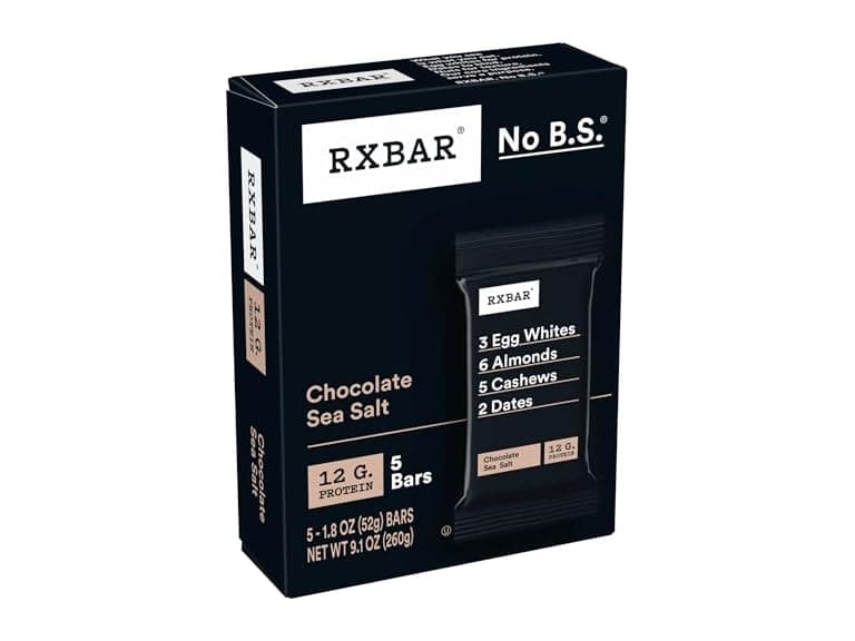 5Ct RXBAR Protein Bars, Chocolate Sea Salt - Image 1