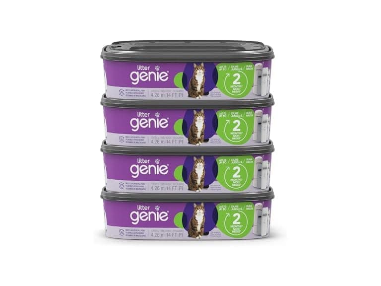 Litter Genie Refill Bags | Standard 4-Pack - Image 1