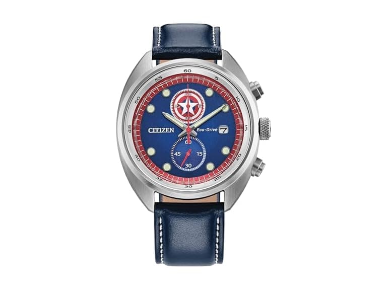 Citizen Men Eco-Drive Captain America 85th & Coin - Image 1