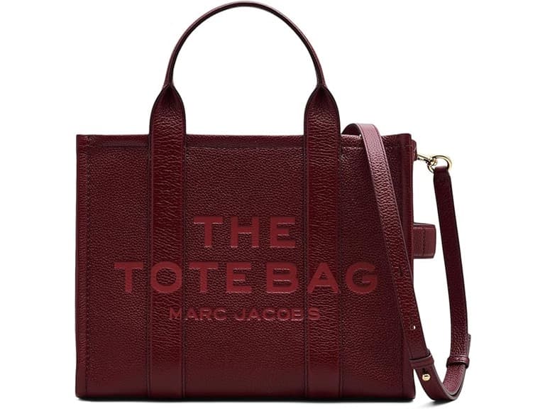 Marc Jacobs The Leather Medium Tote Bag - Image 1