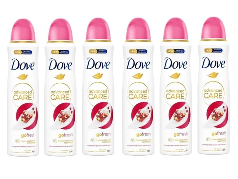(6 Pack) Dove Advanced Care Pomegranate, & Lemon - Image 1