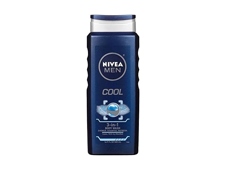 Nivea Mens Cool Body Wash Size 16.9 oz. - Image 1